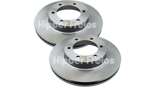 Par Disco de Freio Dianteiro 319mm Toyota Hilux 2020 a 2025 - Hipper