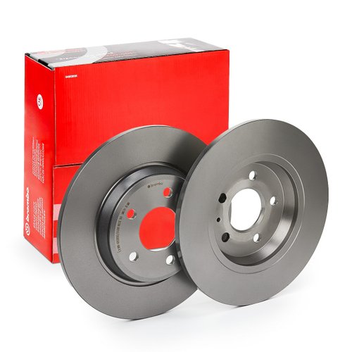 Par Disco de Freio Traseiro 300mm Audi A4 2005 a 2019 - Brembo