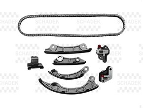 Kit Corrente Distribuição Comando Toyota Hilux 2.8 Diesel 2016 a 2024 - Schadek