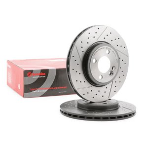 Par Disco de Freio Dianteiro 294mm Mini Coupe 2010 a 2015 - Brembo