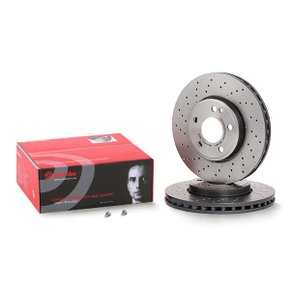 Par Disco de Freio Dianteiro 295mm Mercedes B200 2012 A 2018  - Brembo