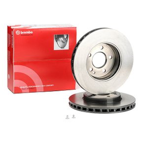 Par Disco de Freio Dianteiro 295mm Mercedes B200 2012 a 2018 - Brembo