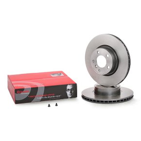 Par Disco de Freio Dianteiro 328mm Bmw X3 2004 a 2016 - Brembo