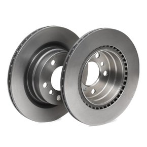 Par Disco de Freio Traseiro 300mm Bmw 118 2009 a 2013 - Brembo