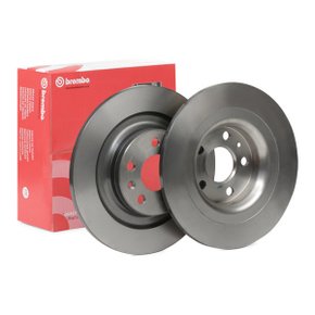 Par Disco de Freio Traseiro 302mm Volvo Xc60 T5 2010 a 2014 - Brembo