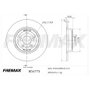Par Disco de Freio Traseiro 317mm Land Rover Evoque 2018 a 2025 - Fremax