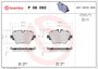 Pastilha Freio Dianteira Cerâmica Bmw F48 X1 2014 a 2023 - Brembo