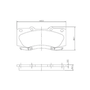 Pastilha Freio Dianteira Toyota Hilux 2.5 2008 a 2015 - Bosch