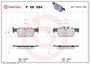 Pastilha Freio Traseira Cerâmica Bmw F48 X1 2017 a 2023 - Brembo